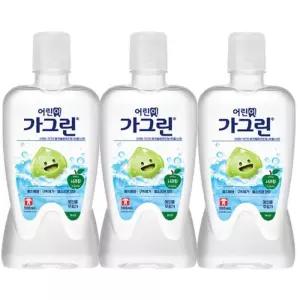 어린이가그린 아동 가글 사과맛 380ml x 3개