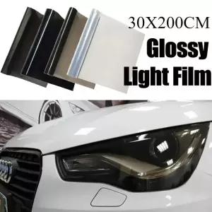 자동차 라이트 필름 무광 블랙 틴트 헤드라이트 미등 안개등 비닐 리어 램프 틴팅 외부 액세서리 30x200cm