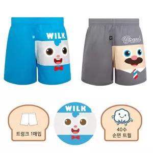 [제이투와이]남자 주니어 초등학생 남자 트렁크 팬티 잠옷세트 잠옷팬티