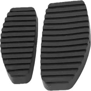 파파케슈 2Pcs 9120804880 고무 브레이크 클러치 풋 페달 패드 커버 푸조 206 1998-2013 소형 세단 자동차