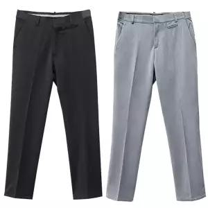 남자 기모슬랙스 일자 정장패션 바지 데일리 밴딩팬츠 (HSJ-WB4AF4D)