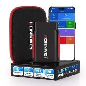 NWEI OBD2 평생 없음 리셋 제어 저장 EPB 40대 IOS 블루투스 시스템 BMS 안드로이드 읽기 이상 진단 양방향 TPMS 차량용 스캐너 도구 구독 DPF 오일 상자