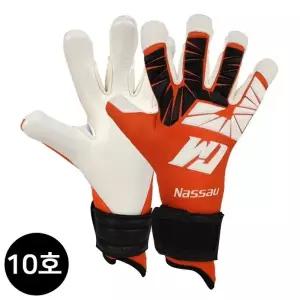 축구장갑 컨택트 (10호) 낫소 골키퍼장갑 (NWGE-O10) 엘리트 오렌지 GK 이운재