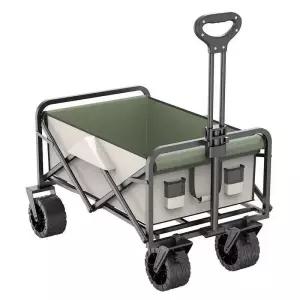 캠핑웨건 폴딩 수레 캠핑용 캠핑카트 미니 웨건 손수레 스마트 광폭타이어 오픈형 피크닉