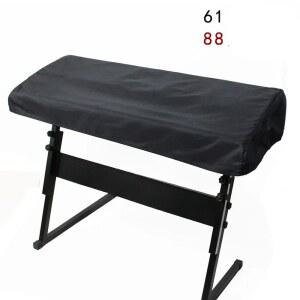 호환 61/88 키 키보드 전자 오르간 먼지 커버 검정색 전자 피아노 보호 가방 / / Roland / KORG에