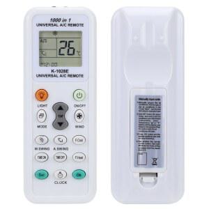 범용 K-1028E 범용 에어컨 LCD A/C 리모컨 (LG, 파나소닉, 샤프, 삼성, 후지쯔, 하이얼, 헤밀턴, 하이콘 호환)