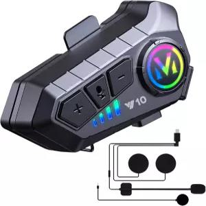 소음 제거 기능이 있는 SUOKC 모터사이클 블루투스 셋 스피커 스키 이어폰 방수 헬멧 모든 초박형 무선 폰