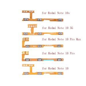 Xiaomi Redmi Note 10 /Note 5G 10s Pro Max용 전원 버튼 및 볼륨 플렉스 케이블
