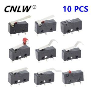 10 PCS 250VAC NO NC KW11 5A 스위치 미니 3PIN 리미트