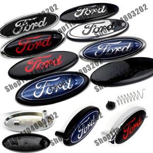 145mmX65mm 자동차 전면 후드 보닛 리어 트렁크 배지 포드 몬데오 포커스 퓨전 피에스타 MK2 MK4 F250 호환