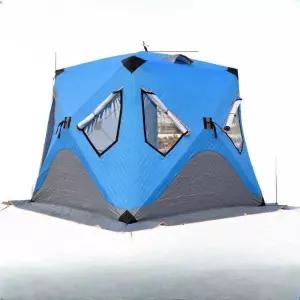 큐브텐트 누빔 빙어 낚시 바람 방풍 텐트 얼음