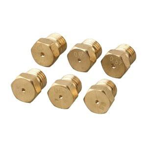 LPG 가스 온수기 깍지 스토브 가열 프로판 주입 변환 교체 키트 보어 노즐 65 87