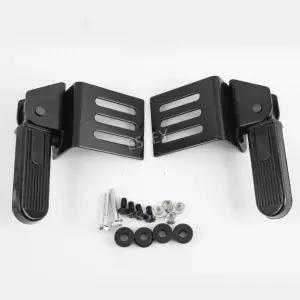 스쿠터 사이드 풋페그 발판 보조 오토바이 세트 DE8 스쿠터보조발판