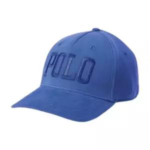 폴로랄프로렌 POLO RALPH LAUREN 플란넬 스냅백 볼캡 블루 퍼시픽 로얄