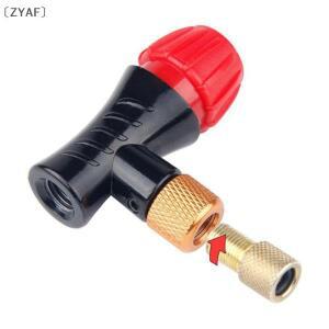 자전거 공기 펌프 밸브 헤드 인플레이터 어댑터 CO2 가스 자전거 호환