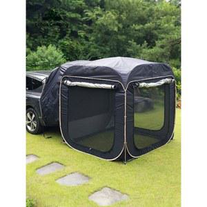 LOHASCAM 원터치 팝업 차박텐트 패밀리 카박스 8인승 여행 텐트 텐트 SUV 장착 야외 후면 오토박스 트렁크 오토 강력한 인용 차량 캠핑 익스텐션 도킹 대형 차량용