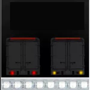 화물차 트럭 후미등 브레이크등 표시등 LED 150cm