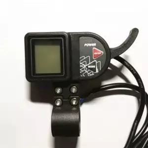 자전거 킥보드 스로틀 엄지 잠금 전기 그립 계기판 전동 부속 모터 키 스위치 스로틀게이지