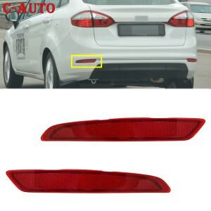 리어 호환 범퍼 리플렉터 안개등 브레이크 라이트 포드 호환 피에스타 세단 MK6 6 2013 경고등