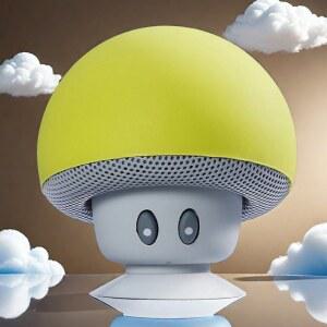 미니 스피커 통화용 컵과 서브우퍼 핸즈프리 버섯 흡착 휴대용 바닥 마이크 내장