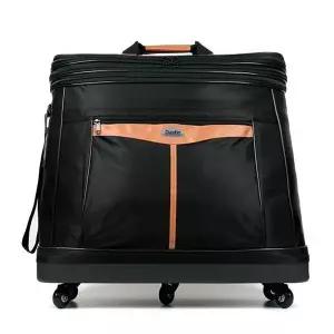 더스틴 D01 최고급대형 블랙 상단확장형 3단 이민가방 3270741