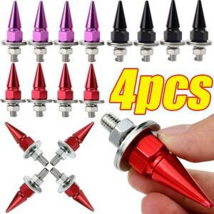 M6 스레드 팁 나사 자동차 수정 패스너 펜더 와셔 범퍼 엔진 번호판 알루미늄 스틸 볼트