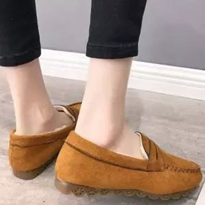 오너클랜 인기상품 데일리 여성 겨울 털안감 모카신 캐주얼 단화 운동화 [W9ED6E3_260421]