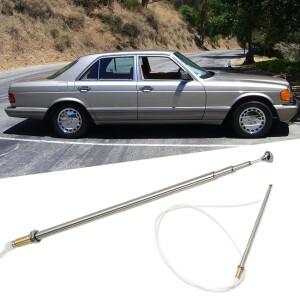 벤츠 호환 W124 W201 C107 라디오 안테나 81-93 용 메르세데스 자동차 270001 전원 교체 마스트