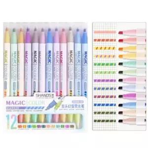 [문구/오피스] 하이라이터 펜 세트 필기 컬러펜 형광펜