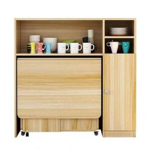 접이식 식탁렌지대 주방 확장형 부엌 틈새장 전자렌지