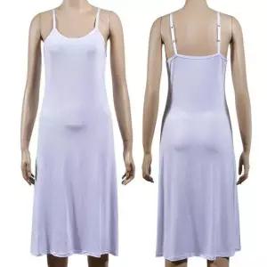 여자 속옷 슬립 웨어 원피스 실크 잠옷 천연 인견 aj