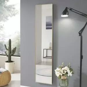 [무료배송] 하멜린 골드 벽걸이 전신거울 벽면현관전신경거치경옷