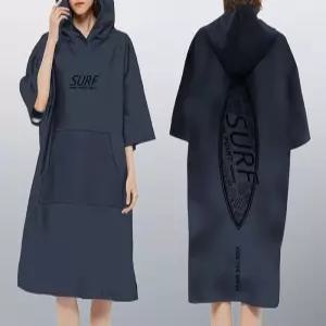 판초 가운 서핑 후드 바람막이 로브타올 수영복 다이빙 판초타월 해변 비치가운 래쉬가드