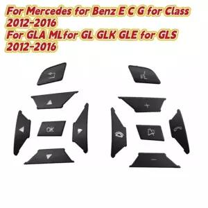 2 개/대 스티어링 휠 스위치 버튼 메르세데스 벤츠 E C G 클래스 202206 GLA MLfor GL GLK GLE For GLS