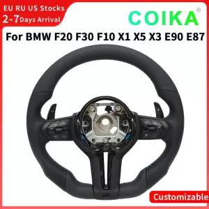 BMW E70 E7 E84 E90 E92 E93 E87 E82 F20 F30 F87 M3 M5 F0 F45 F5 F48 블랙 크롬 M 스포츠 스타일 휠 가죽