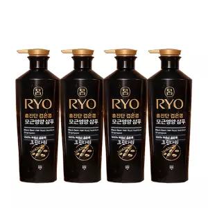 려 홍진단 검은콩 모근영양 샴푸 820ml x4개