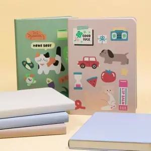 [문구/오피스] 표지 가름선 2P 공책 다이어리 밴드 유선 꾸미기 노트