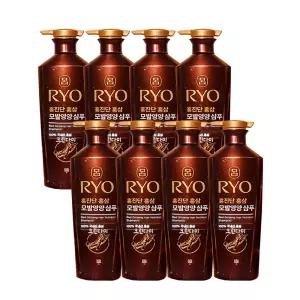 려 홍진단 홍삼 모발영양 샴푸 820ml x8개