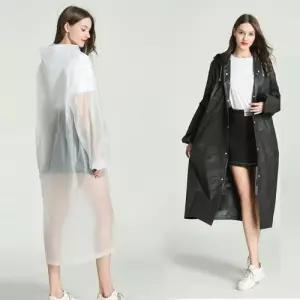 손목 밴딩 고급 EVA어른 성인용 남녀공용 남성 여성 우의 우비 비 옷 레인 코트 3color M10872