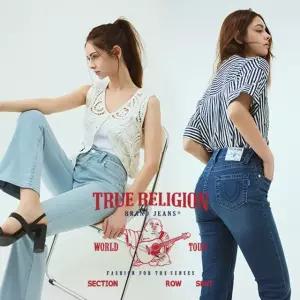 [방송에서만] 트루릴리전 26SS 최신상! 쿨맥스X라이크라 썸머 데님 팬츠 2종, 여성