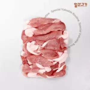 [일간고기][냉장] 국내산 한돈 후지(뒷다리살) 불고기용 500g