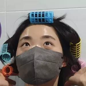 ( )앞머리 왕그루프 5P 휴대용헤어롤 셀프앞머리펌 앞머리그루프