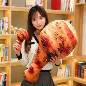 엽기 음식 쿠션 베개 큰 닭다리 인테리어쿠션 특이한쿠션