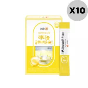 로엘 레티놀 글루타치온C 분말 스틱 선물 30포 X10 BNS