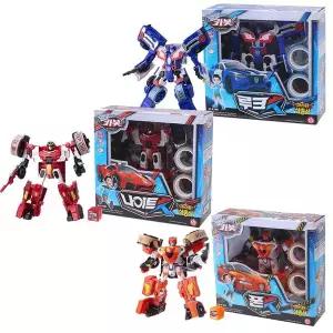 헬로카봇 3종세트 루크X 나이트X 폰X 마스킹삼총사 미니카 자동차 변신 로봇 작동완구 선물