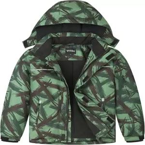 브릴리오 방수 스키 재킷 겨울 따뜻하고 두꺼운 스노우 코트 플리스 안감 아웃도어 후드 스노보드