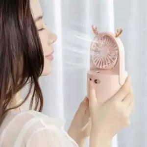 ( )USB 미스트 가습기 미니 무드등 선풍기 사무실 데스크 선물