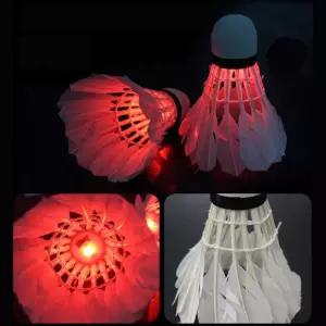 깃털 야광 led 배드민턴 공 야광공 셔틀콕2px2개 20대 인기 40대 50대