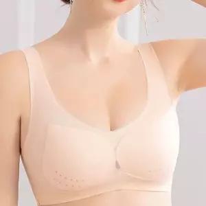 통기성이 우수한 매쉬 소재 쿨링 브라 심리스