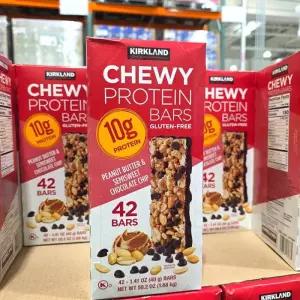 커클랜드 츄이 프로틴 바 1.68kg 40g x 42개입 대용량 단백질바